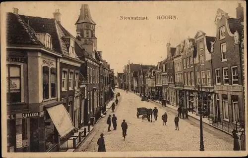 Ak Hoorn Nordholland Niederlande, Nieuwstraat