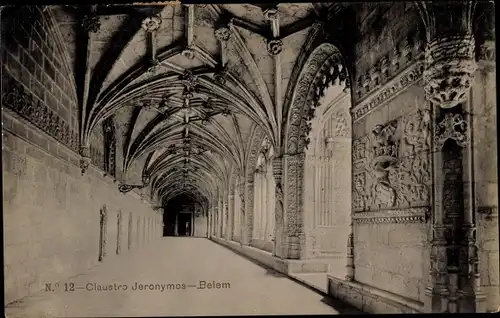 Ak Belém Lissabon Lissabon Portugal, Jeronymos-Kloster