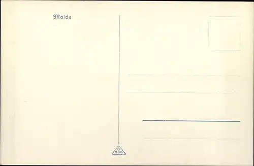 Ak Molde Norwegen, Uferpartie, Boot
