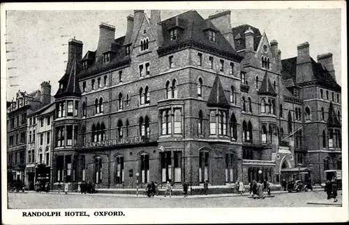 Ak Oxford Oxfordshire England, Randolph Hotel