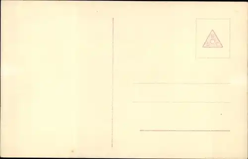 Ak Generalfeldmarschall Paul von Hindenburg, Standportrait