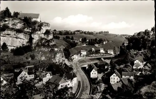 Ak Pottenstein in Oberfranken, Gesamtansicht
