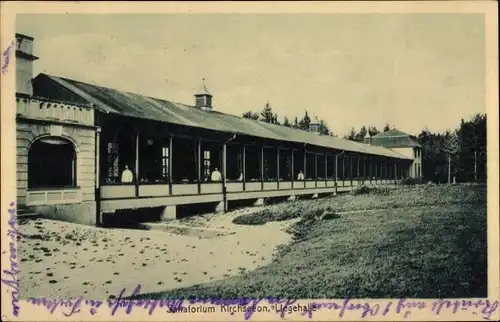 Ak Kirchseeon in Oberbayern, Sanatorium, Liegehalle
