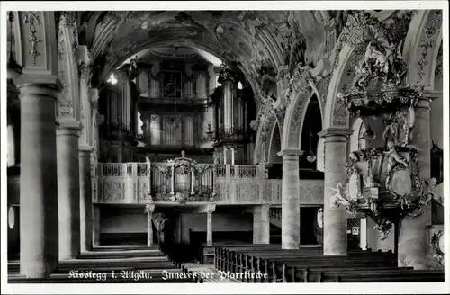 Ak Kißlegg im Westallgäu, Pfarrkirche