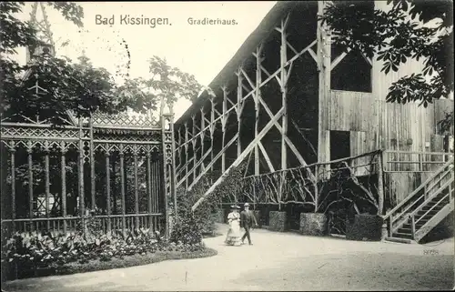 Ak Bad Kissingen Unterfranken Bayern, Gradierhaus
