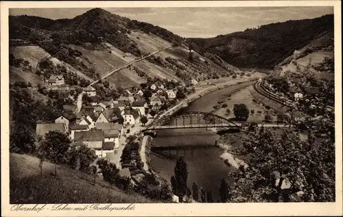 Ak Obernhof an der Lahn, Goethepunkt