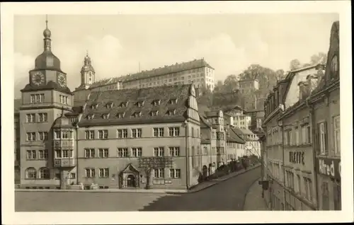 Ak Rudolstadt in Thüringen, Rathaus