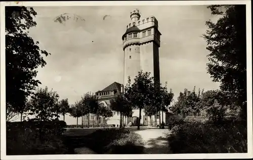 Ak Baden Baden im Stadtkreis Baden Württemberg, Hotel und Restaurant Merkurberg, Turm
