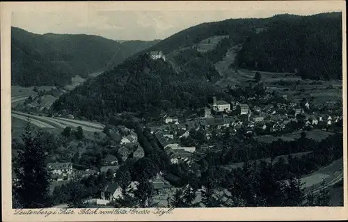 Ak Leutenberg in Thüringen, Panorama