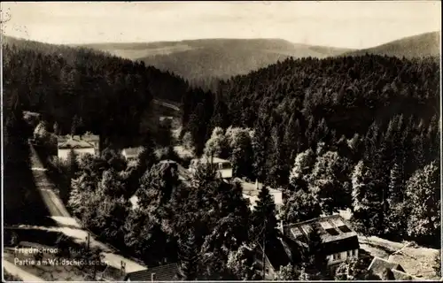 Ak Friedrichroda im Thüringer Wald, Waldschlösschen