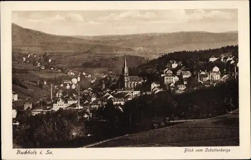 Ak Annaberg Buchholz im Erzgebirge, Frohnauer Höhe, Kirche