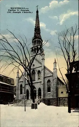 Ak Montreal Quebec Kanada, St. Joseph Church
