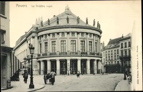 Ak Antwerpen Antwerpen Flandern, Theatre Royal