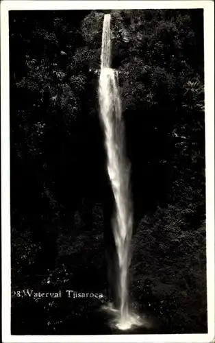 Ak Java Indonesien, Tjisaroea Wasserfall