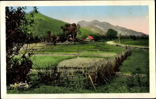 Ak Xieng Khouang Laos, Dorf Banthuong