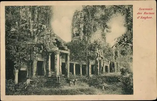 Ak Angkor Wat Kambodscha, Ruinen
