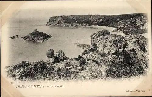 Ak Saint Aubin Channel Island Jersey, Portelet Bay