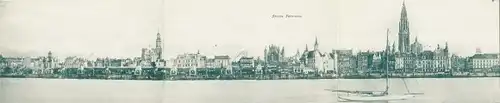 Klapp Ak Antwerpen Anvers Flandern, Panorama