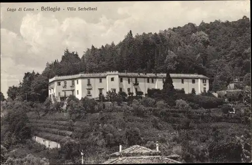 Ak Bellagio Lago di Como Lombardia, Villa Serbelloni