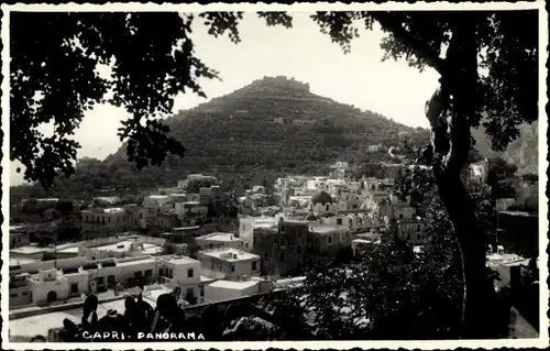 Ak Capri Neapel Campania, Panorama