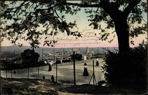 Ak Grünstadt in der Pfalz, Tennisplatz