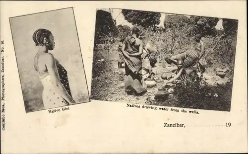 Ak Sansibar Sansibar Tansania, Native Girl