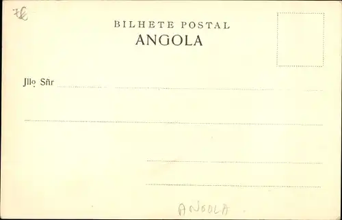 Ak Luanda Loanda Angola, Fortaleza de S. Miguel