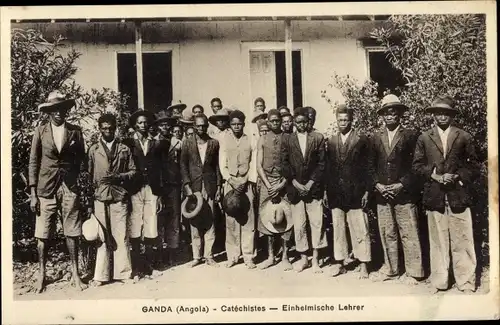 Ak Ganda Angola, Catechistes, Einheimische Lehrer, Volkstypen Afrika