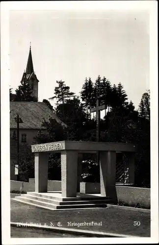 Ak Wieselburg an der Erlauf Niederösterreich, Kriegerdenkmal