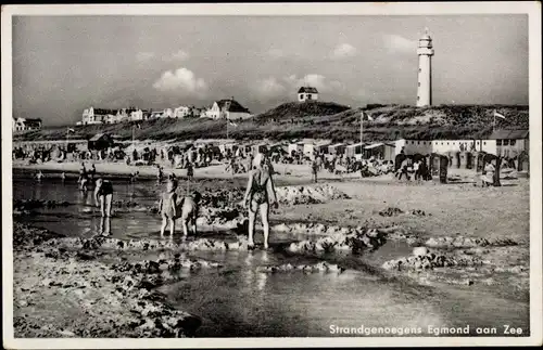 Ak Egmond aan Zee Nordholland Niederlande, Strand