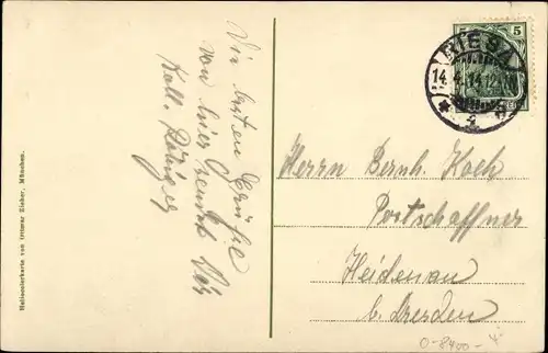 Ak Riesa an der Elbe Sachsen, Kaiser Wilhelmplatz