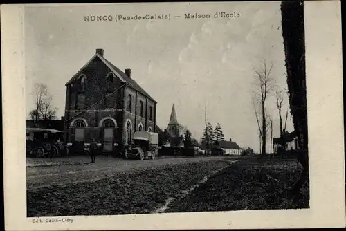 Ak Nuncq Pas de Calais, Maison d'Ecole