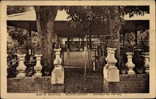 Ak Monflières Somme, Cafe F. Boutin, Kiosque