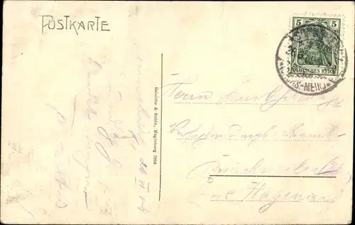 Ak Sonneberg in Thüringen, Kaiser Wilhelm Platz