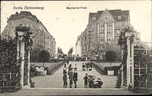 Ak Berlin Schöneberg, Bayrischer Platz