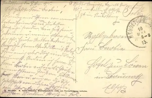 Ak Neuötting am Inn Oberbayern, Gesamtansicht