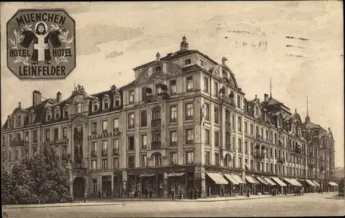 Ak München, Hotel Leinfelder
