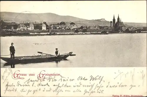 Ak Geisenheim am Rhein Hessen, Panorama