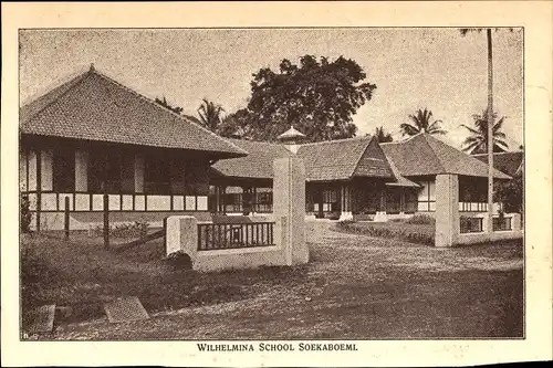 Ak Soekaboemi Sukabumi Java Indonesien, Wilhelmina School