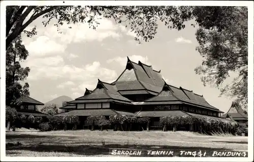 Ak Bandung Bandoeng Java Indonesien, Sekolah Teknik Tinggi