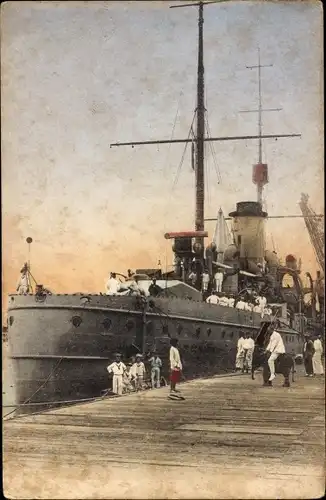 Ak Sabang Indonesien, Hafen, Schiff