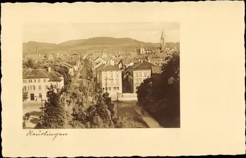 Foto Ak Reutlingen in Württemberg, Teilansicht