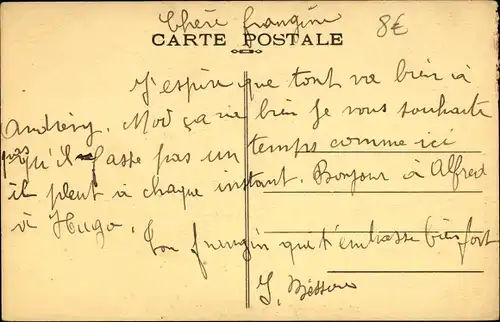 Ak Reims Marne, vue generale prise de la Maison Blanche