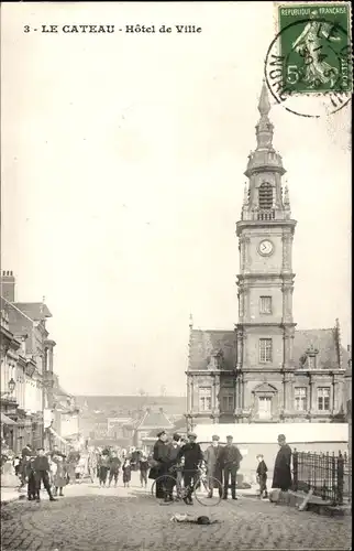 Ak Le Cateau Cambrésis Nord, Hotel de Ville