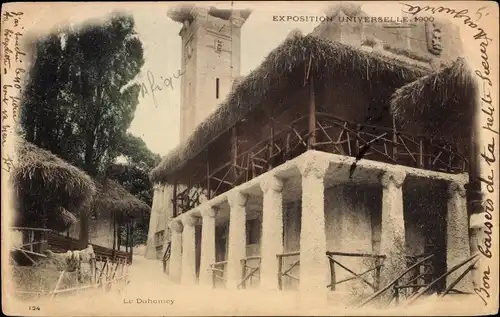 Ak Paris, Weltausstellung 1900, Dahomey