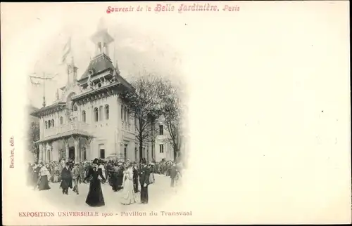 Ak Paris, Weltausstellung 1900, Transvaal-Pavillon