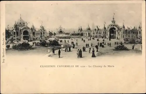 Ak Paris, Weltausstellung 1900, Champ de Mars