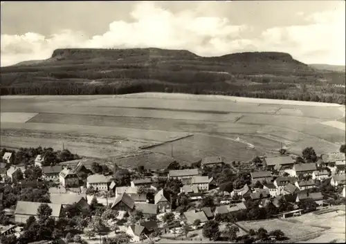 Ak Schöna Sächsische Schweiz, Blick von der Kaiserkrone