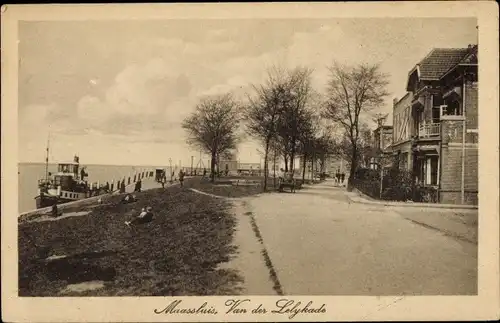 Ak Maassluis Südholland, Van der Lelykade