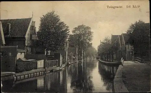 Ak De Rijp De Ryp Nordholland Niederlande, Tuingracht